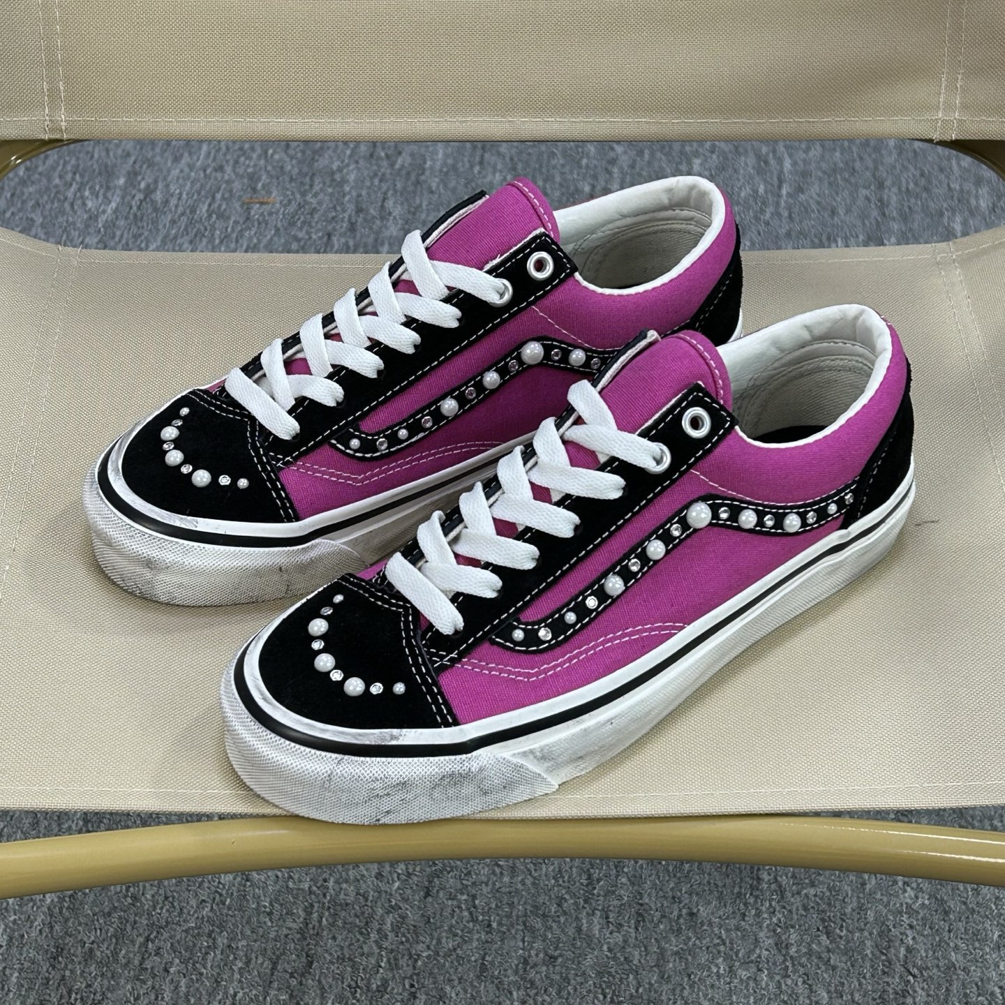 Vans OTW Old Skool 36 Pearlized Pack Pink Black