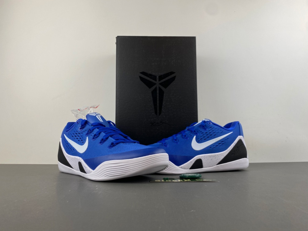 Nike Kobe 9 Elite Low EM Protro Team Banks "Game Royal" IH1401-400