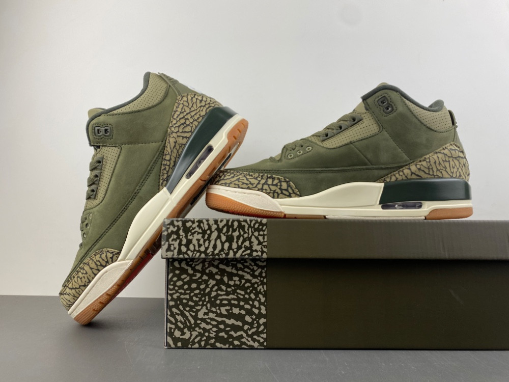 Air Jordan 3 “Family Affair” (Medium Olive) DN3707-202