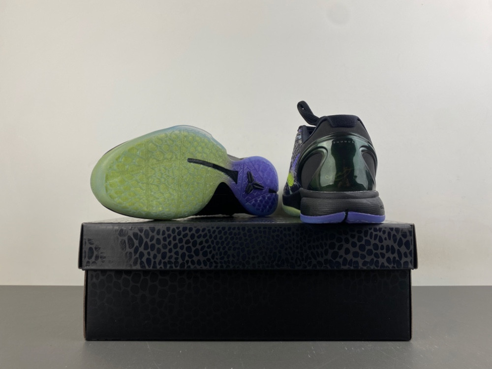 nike Kobe 6 Protro Coals Black / Venom Green IO6261-001