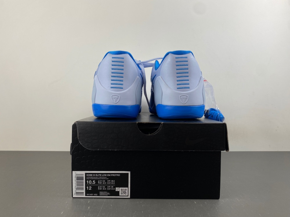 Nike Kobe 9 Elite Low EM Protro Hydrogen Blue IH1401-402