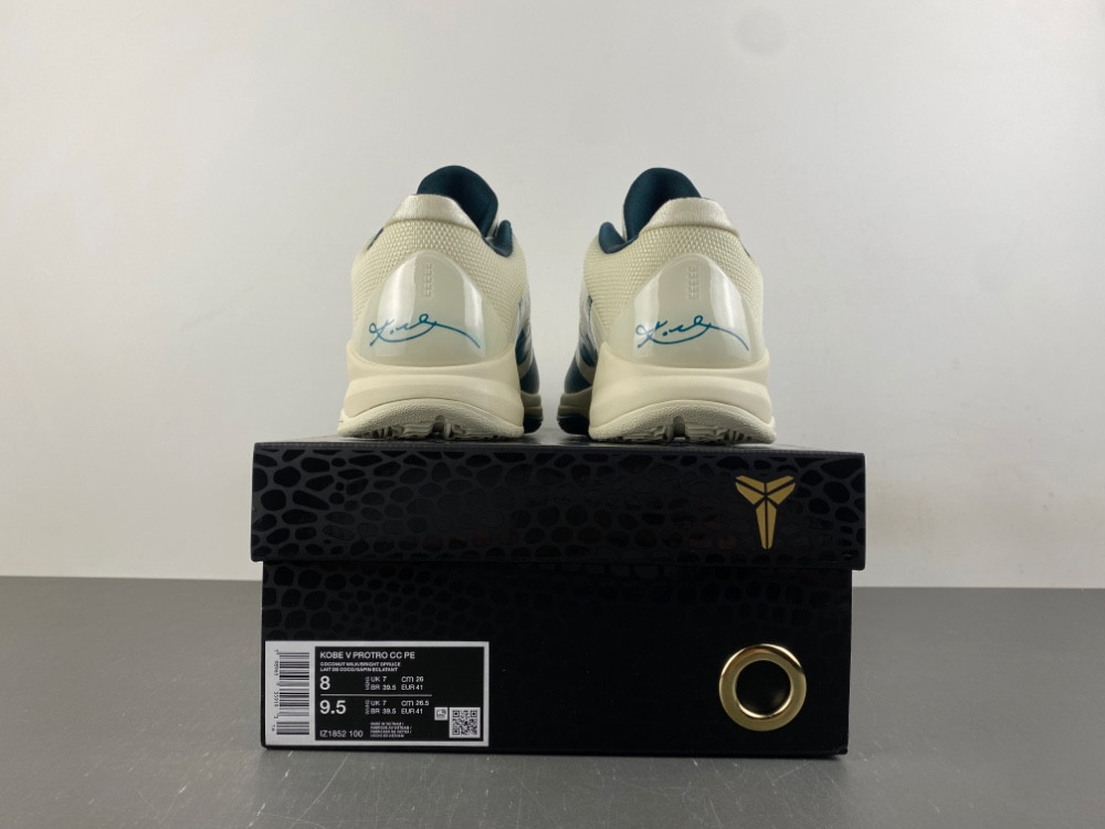 Caitlin Clark Nike Kobe 5 Protro “Coconut Milk” IZ1852-100