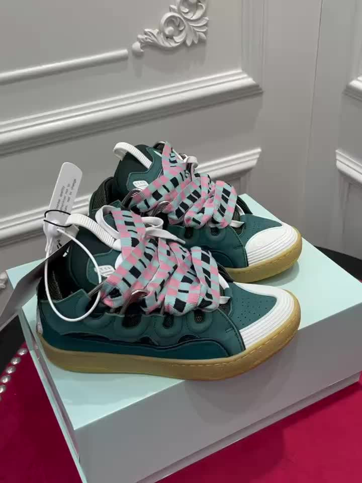 lanvin curb sneaker
