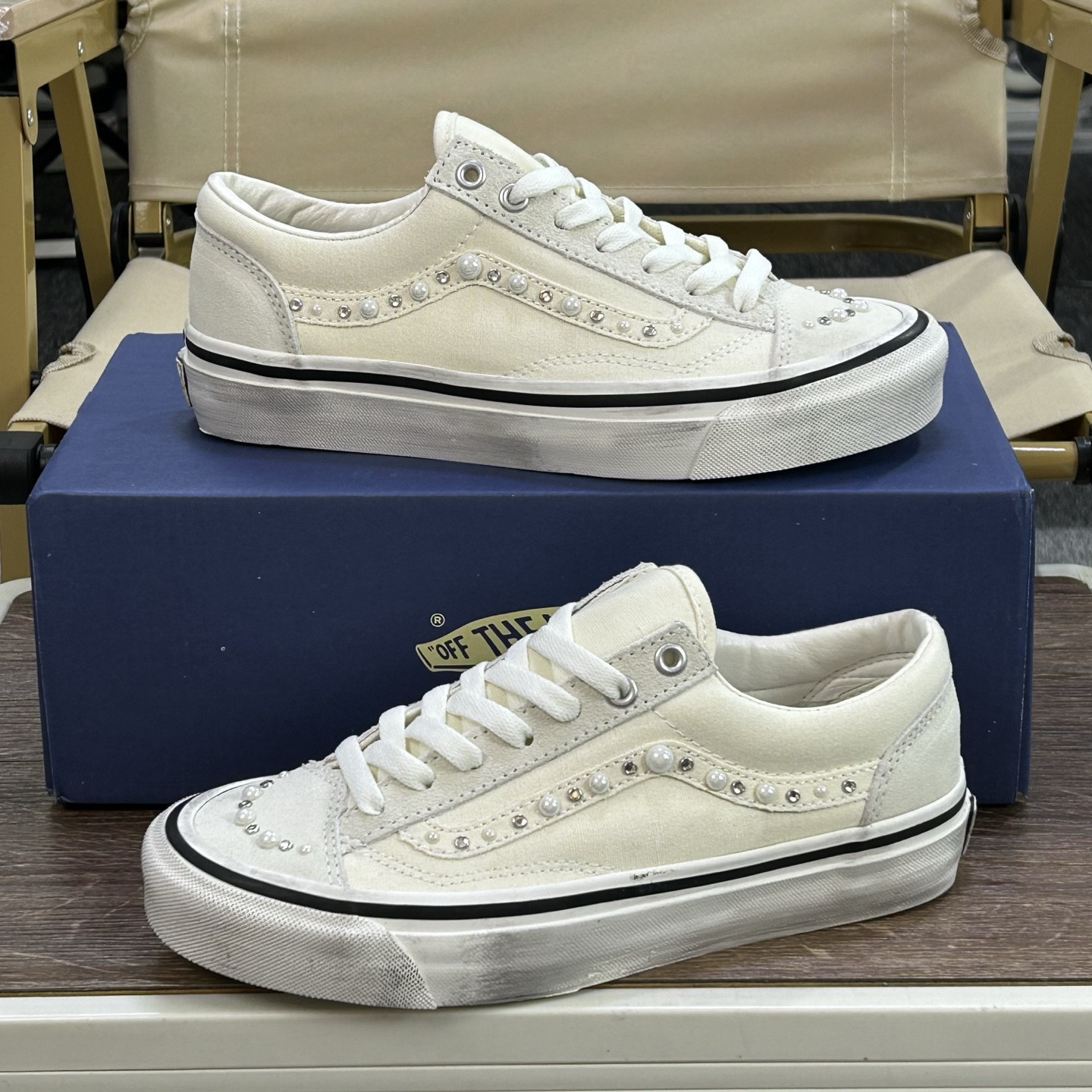 Vans OTW Old Skool 36 Pearlized Pack Marshmallow