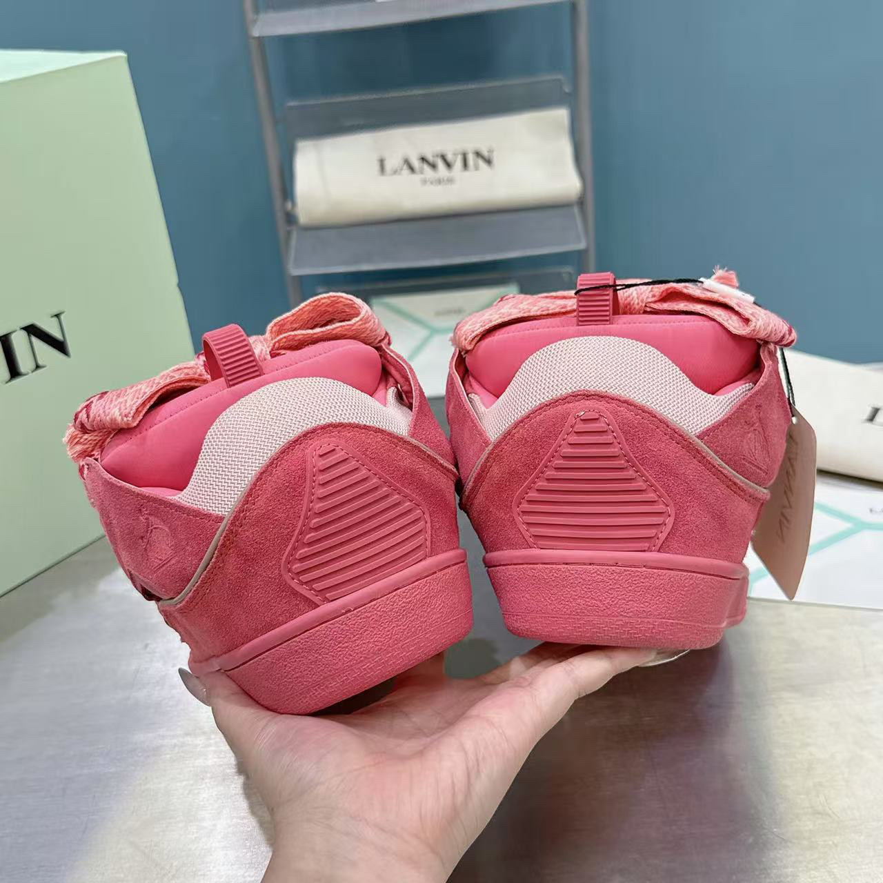 LANVIN CURB SNEAKER