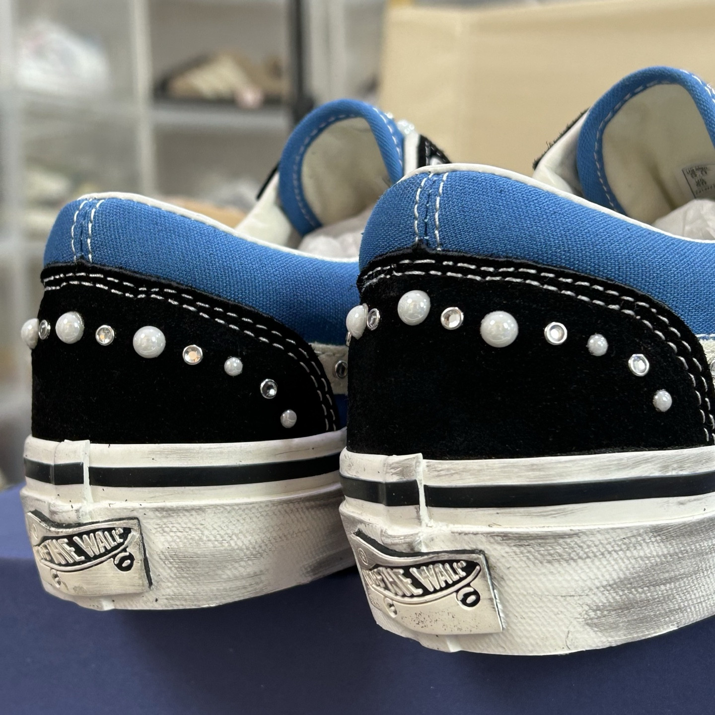 Vans LX Old Skool 36 Pearlized Pack Black Navy