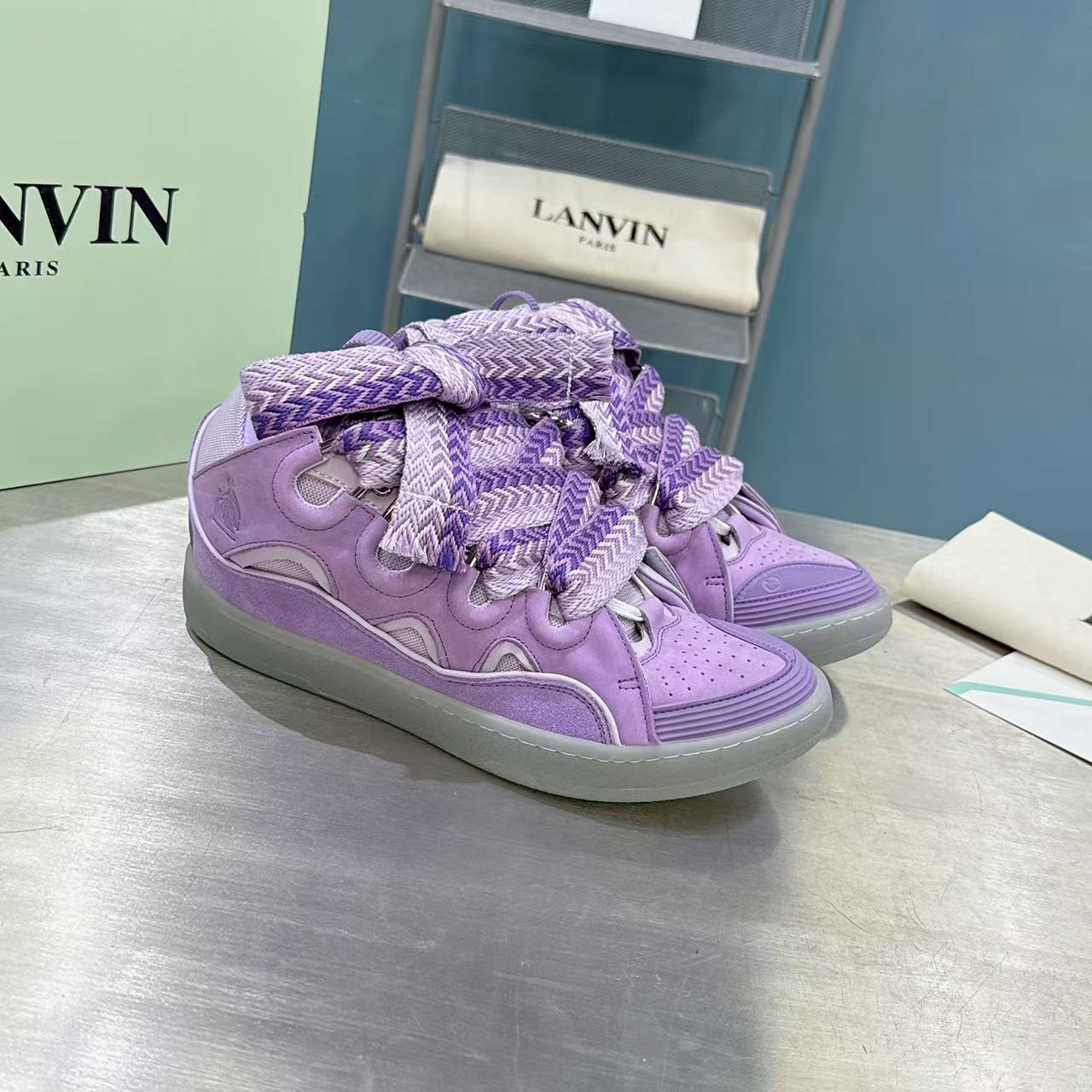 LANVIN CURB SNEAKER