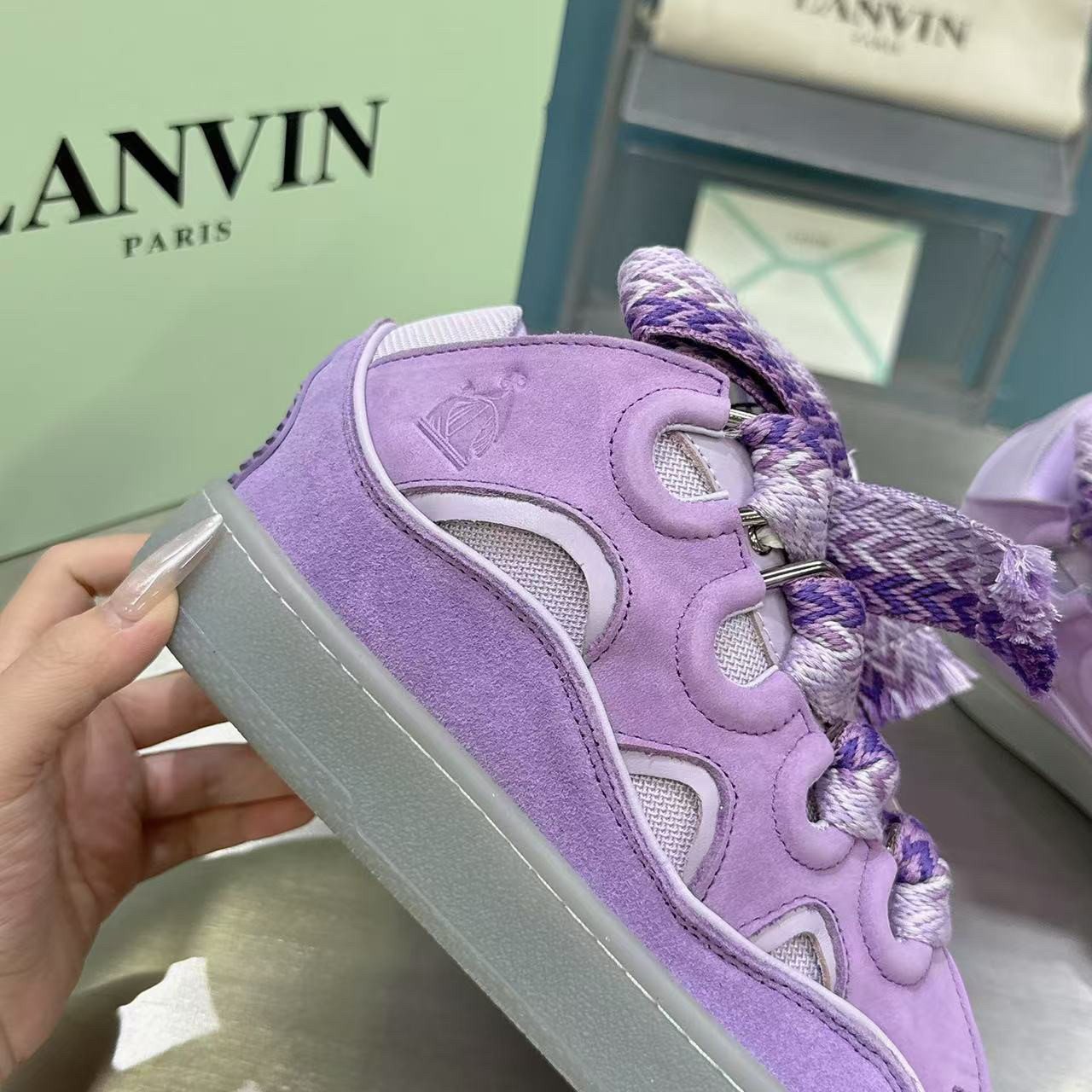 LANVIN CURB SNEAKER