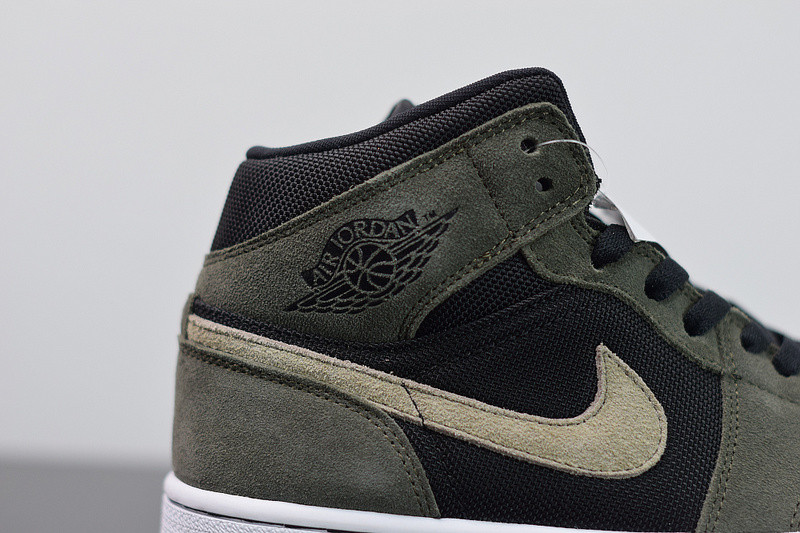 air jordan 1 mid in military bq6472-030
