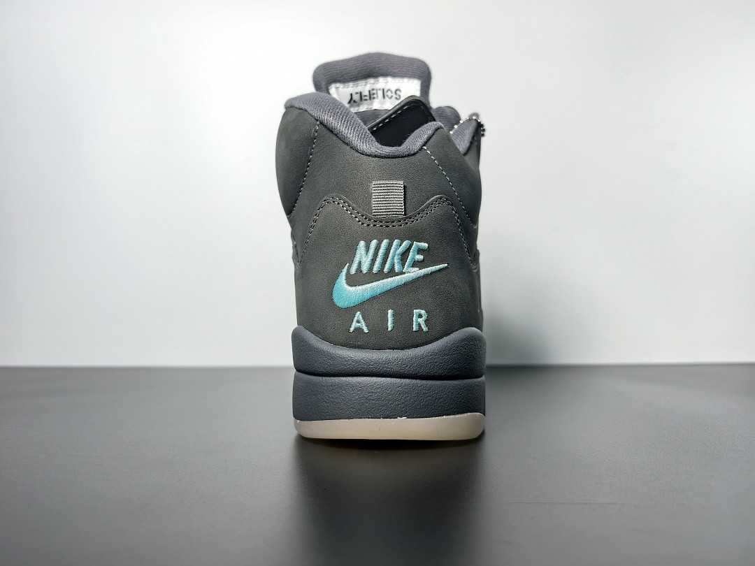 Air Jordan 5 Retro SoleFly Black Aurora Green IU0734-001