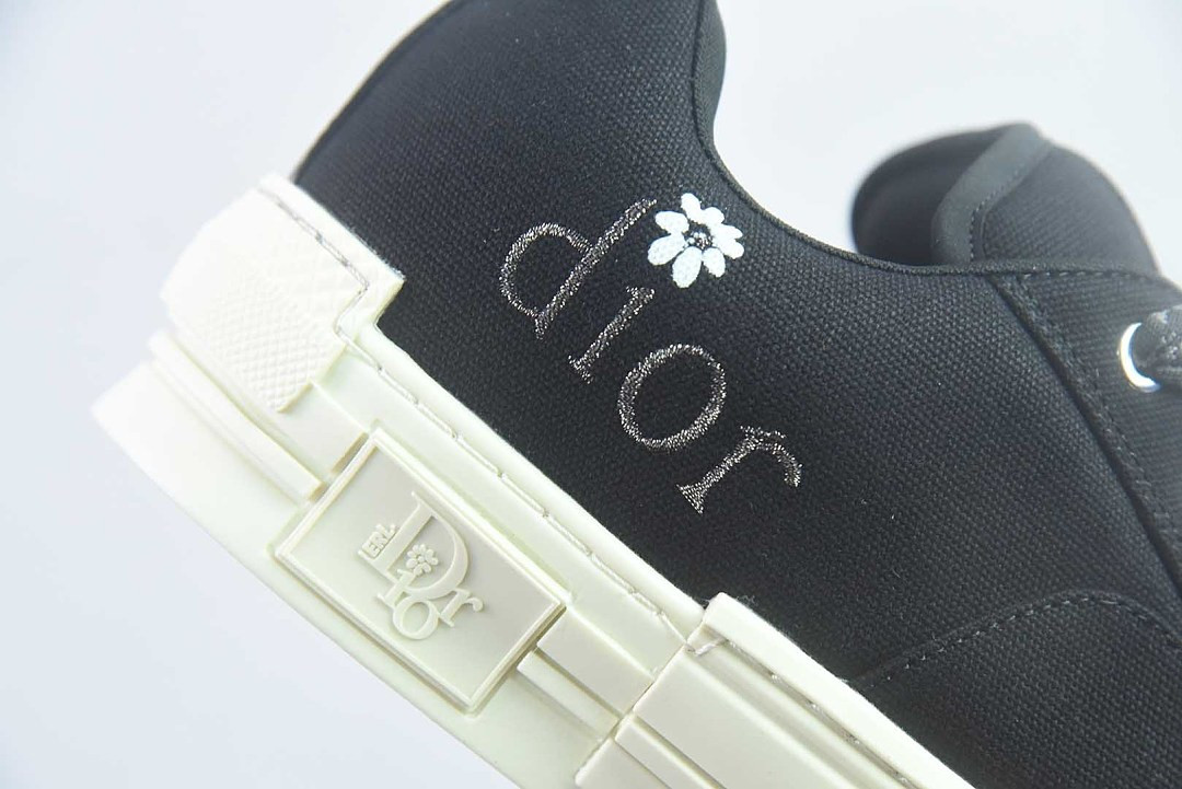 DIO* B23 LOW-TOP SNEAKERS IN OBLIQUE