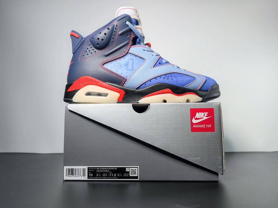 Awake NY x Air Jordan 6 “Midnight Navy” IQ5706-400