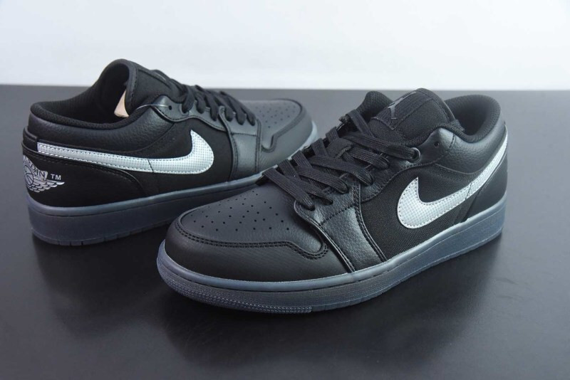 Air Jordan 1 Low Black White Dark Gum HV5968-001