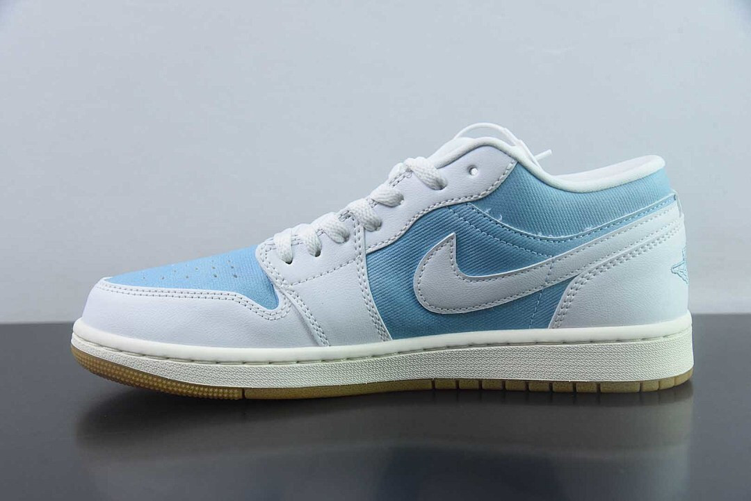 Air Jordan 1 Low Denim Worn Blue HQ2004-400