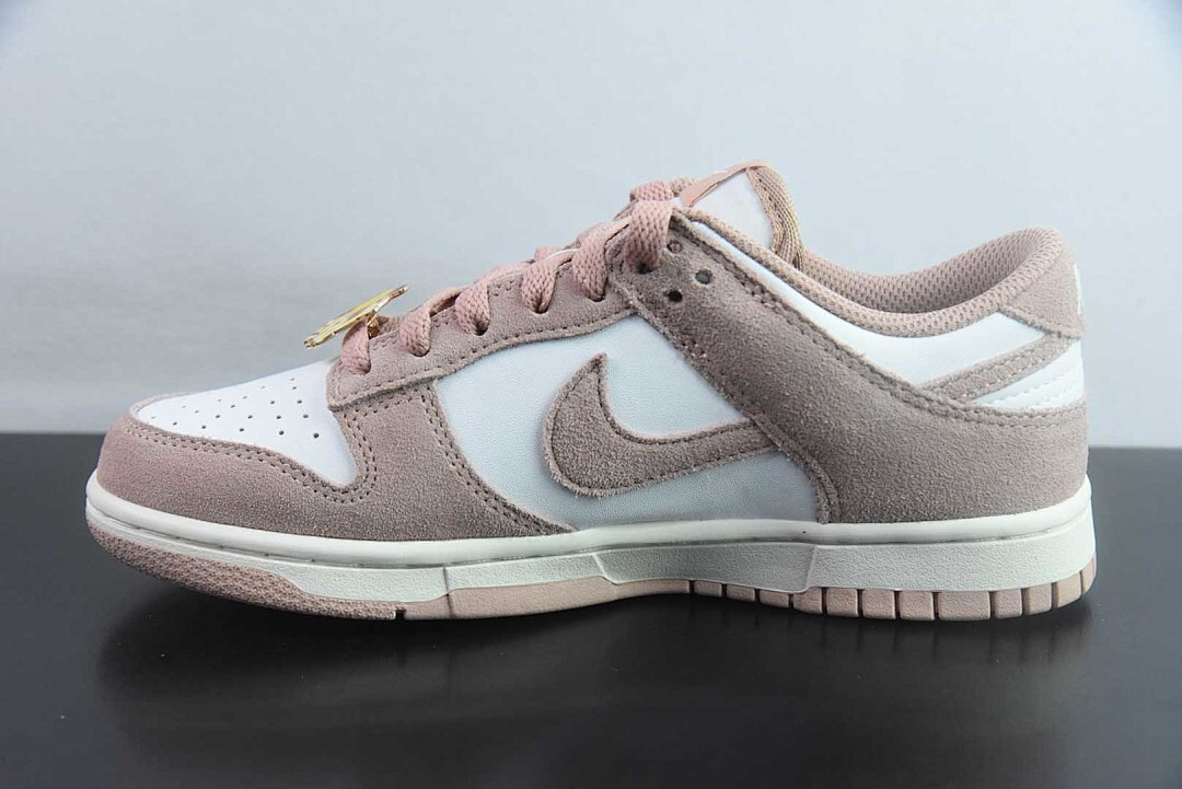 Nike Dunk Low Rose Whisper Gold Mini Swoosh IB4417-102