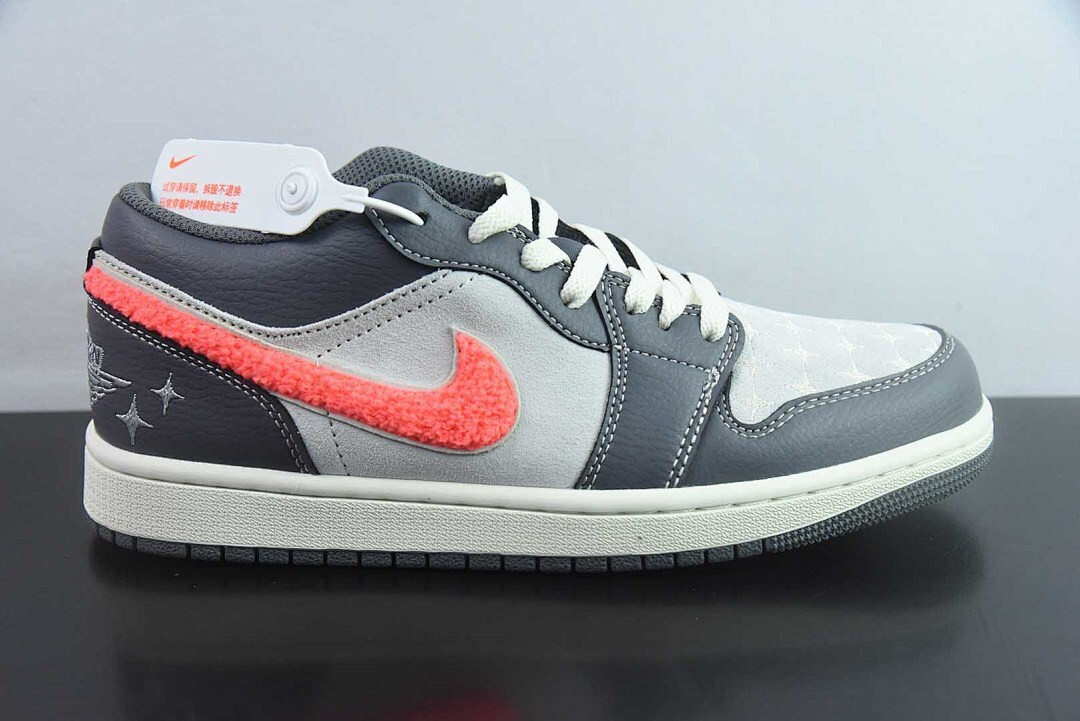 Air Jordan 1 Low SE ''Light Graphite Hot Punch'' IM6565-014