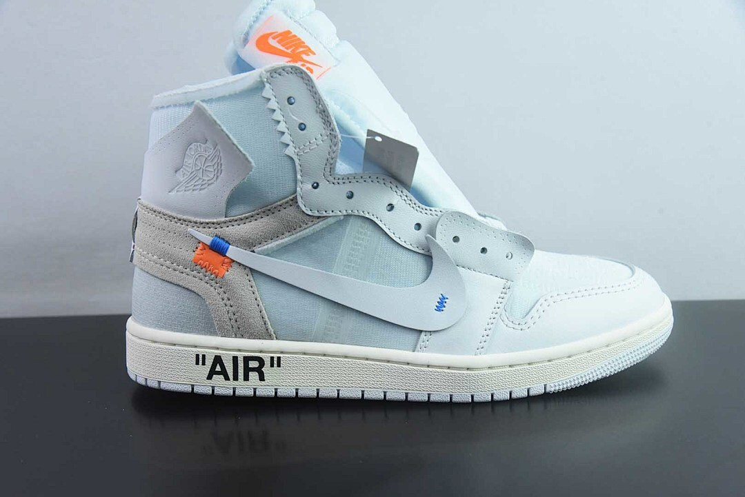 Off White x Air Jordan 1 High OG "ALASKA" AA3834-100