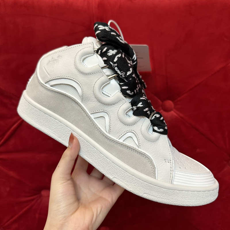 lanvin curb sneaker