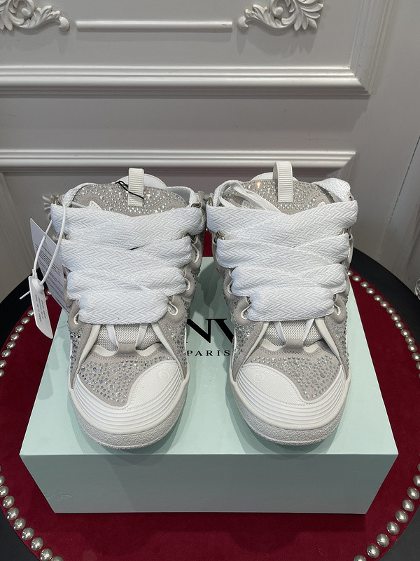 lanvin curb sneaker