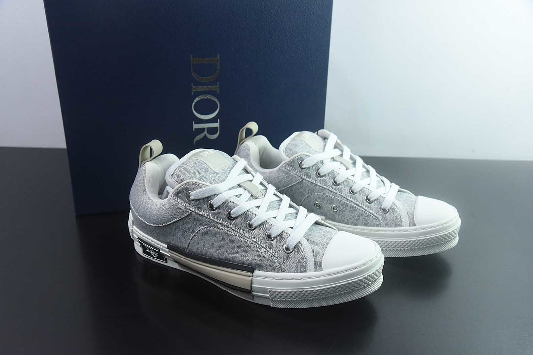 DIO* B23 LOW-TOP SNEAKERS IN OBLIQUE