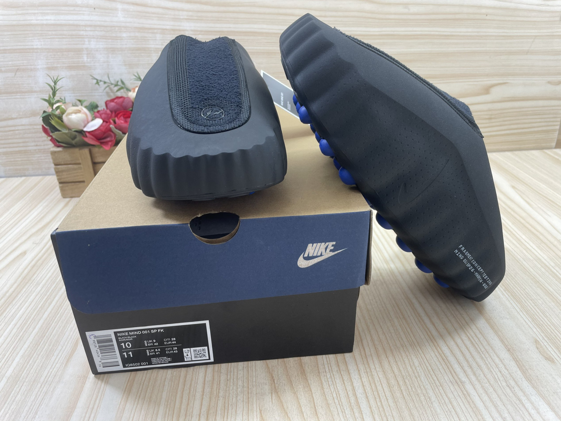 Fragment x Nike Mind 001 “Black” IQ8502-001